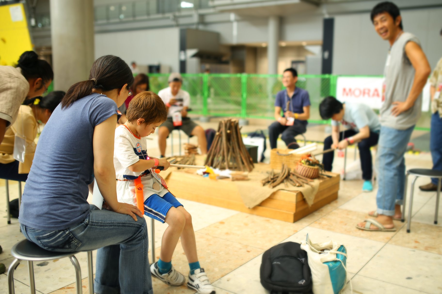 「Maker Faire Tokyo 2018」にてナイフの基本の使い方を学べるワークショップを開催しました！