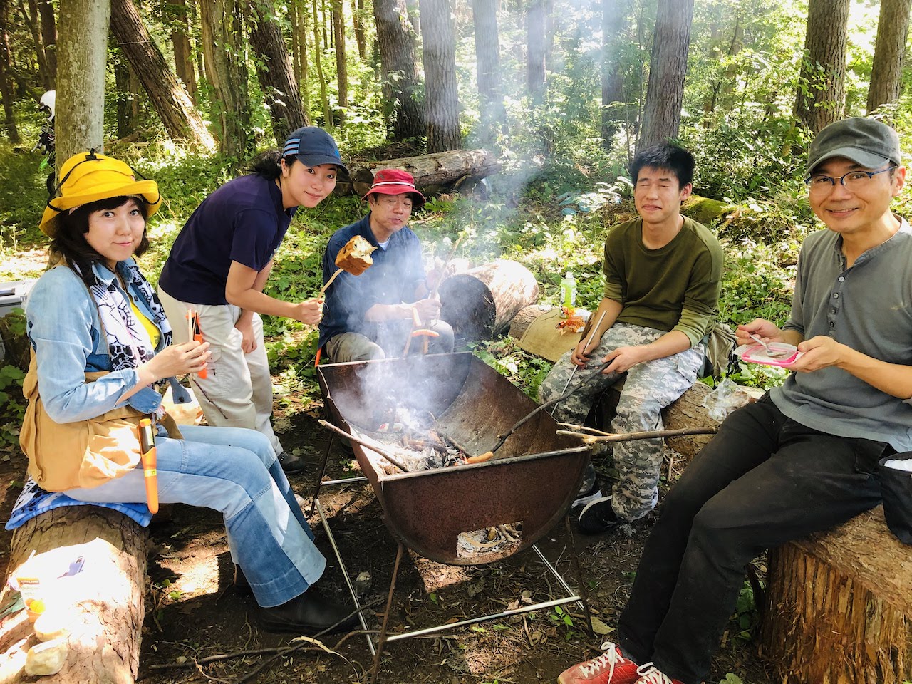 【認定インストラクター個人主催イベント】長野里山開催：はじめてのブッシュクラフト サバイバル教室 第１回 〜サバイバルの基本ーシェルター作りとロープワーク〜