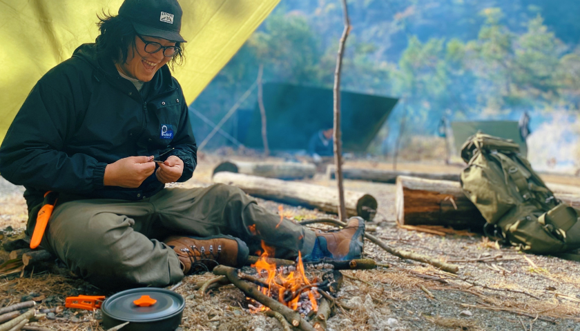 【平日!12月中旬お申込開始 茨城開催】はじめてのブッシュクラフト – JBS認定ブッシュクラフトアドバイザー講習